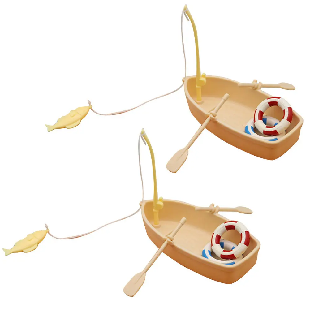 2Sets Fishing Boat Mini House Landscaping Decorative Plastic Fishing Tool Set Realistic Shape Micro Scene Accessories
2Sets Fishing Boat Mini House Landscaping Decorative Plastic Fishing Tool Set Realistic Shape Micro Scene Accessories