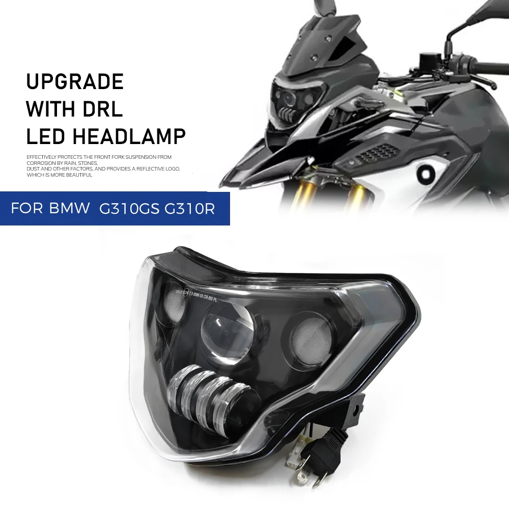 Мотоциклетные светодиодные фары E24 для BMW G310GS G310R G 310 GS R 310GS 2016-2024, головной фонарь с комплектом Devil Eyes в сборе
Мотоциклетные светодиодные фары E24 для BMW G310GS G310R G 310 GS R 310GS 2016-2024, головной фонарь с комплектом Devil Eyes в сборе