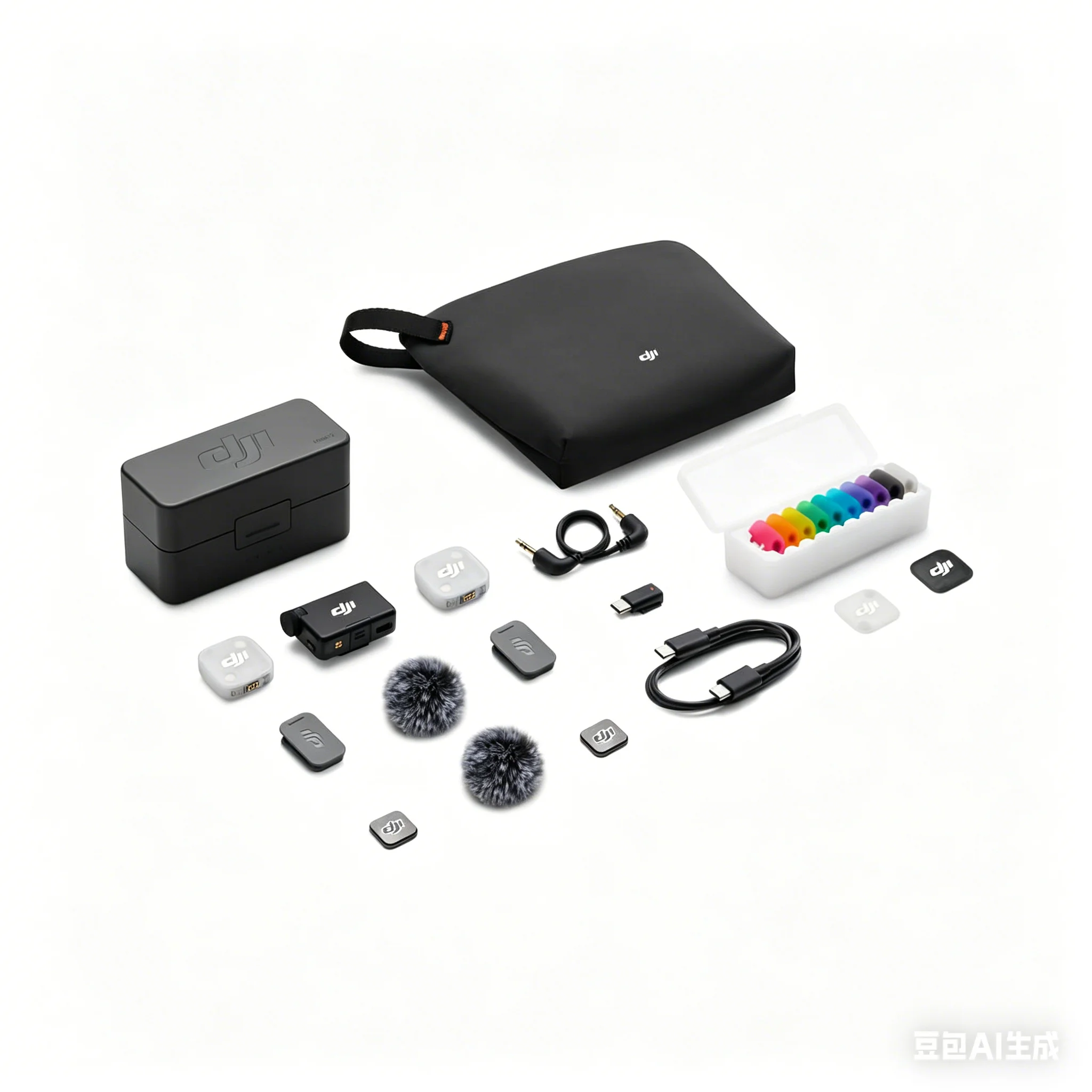 Mic Mini 2 Two Microphones One Receiver Including Charging Case with 48-Hour Battery Life
Mic Mini 2 Two Microphones One Receiver Including Charging Case with 48-Hour Battery Life