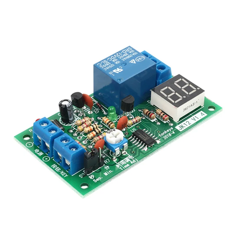 M16K-DC12V Модуль задержки обратного отсчета Таймер задержки включения Модуль переключателя таймера Реле времени Модуль переключателя Светодиодный дисплей
M16K-DC12V Модуль задержки обратного отсчета Таймер задержки включения Модуль переключателя таймера Реле времени Модуль переключателя Светодиодный дисплей