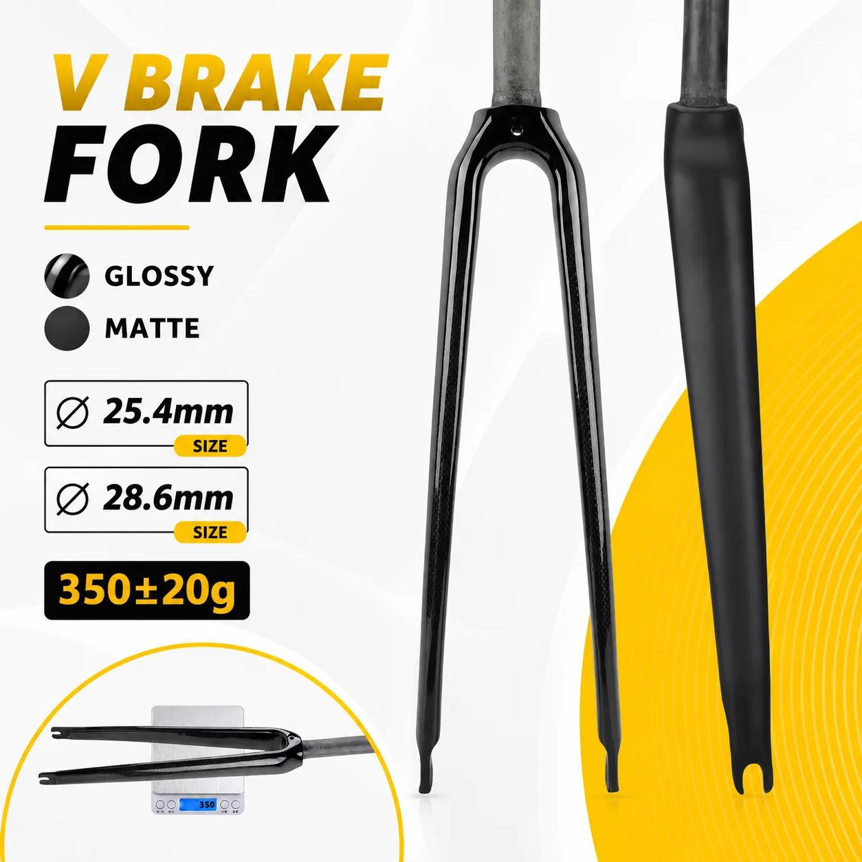 new T1000 Carbon Fibre Fork 700C Road Bike Front Forks Road Bicycle Parts Steerer Tube 25.4mm and 28.6mm matte glossy
new T1000 Carbon Fibre Fork 700C Road Bike Front Forks Road Bicycle Parts Steerer Tube 25.4mm and 28.6mm matte glossy