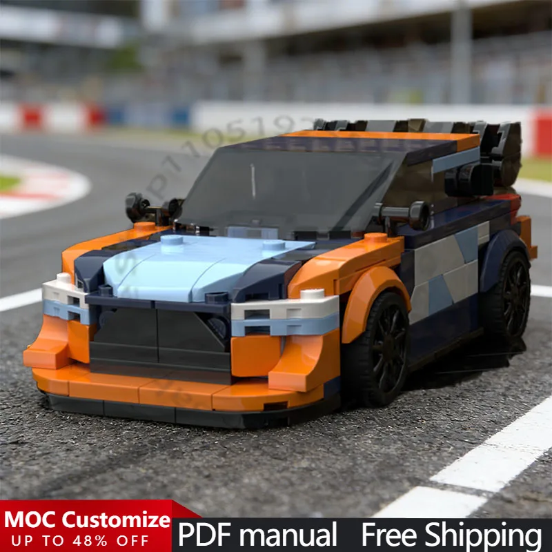 297 PCS Race Car Building Kit Rally Car MOC Customize Modular Building Block Technology Kids Popular DIY Boys Toy Christmas Gift
297 PCS Race Car Building Kit Rally Car MOC Customize Modular Building Block Technology Kids Popular DIY Boys Toy Christmas Gift