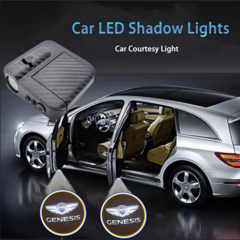 2PCS LED Car Door Badge Light Projector Courtesy Welcome Luces Auto Lamp For Genesis G80 G70 G90 Gv80 Gv60 Car Logo Shadow Laser
2PCS LED Car Door Badge Light Projector Courtesy Welcome Luces Auto Lamp For Genesis G80 G70 G90 Gv80 Gv60 Car Logo Shadow Laser