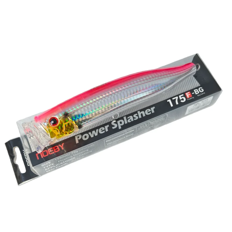 Noeby 3pcs 175mm 73g Feed Popper Fishing Lures Topwater Wobbler Artificial Hard Bait Tuna Big Game Saltwater Fishing Lures
Noeby 3pcs 175mm 73g Feed Popper Fishing Lures Topwater Wobbler Artificial Hard Bait Tuna Big Game Saltwater Fishing Lures