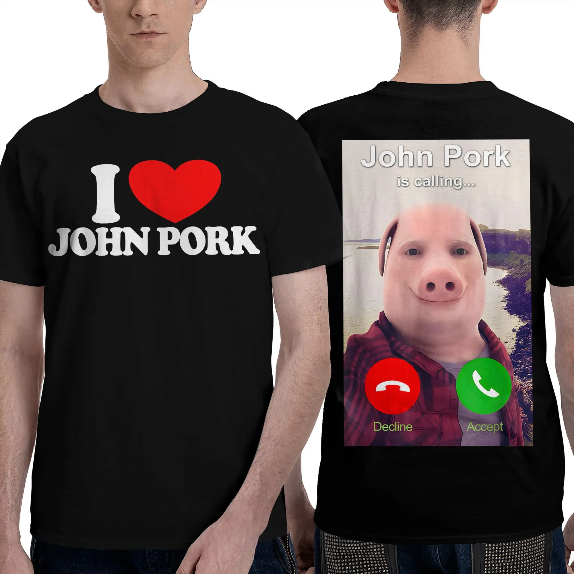John Pork Is Calling T Shirt Man Y2K Basic 100% Cotton T-Shirts Summer Crewneck Harajuku Tee Shirt Hot Sale Plus Size Clothing
John Pork Is Calling T Shirt Man Y2K Basic 100% Cotton T-Shirts Summer Crewneck Harajuku Tee Shirt Hot Sale Plus Size Clothing