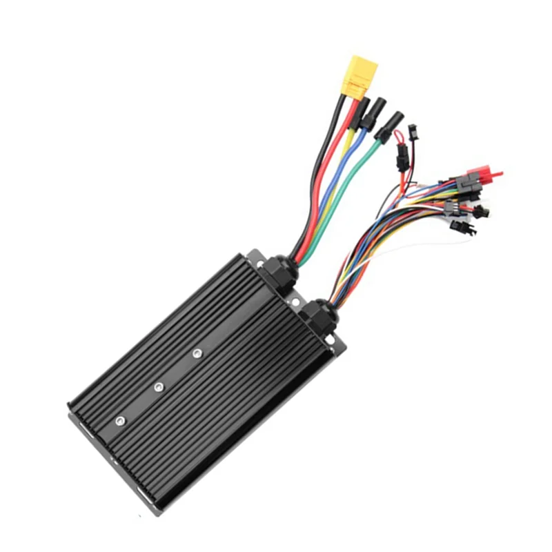 B48B-Dual Mode Sine Wave 48V-72V 80A 3000W Controller For Electric Bike/Ebike 18 Tube With XT-150 Plug
B48B-Dual Mode Sine Wave 48V-72V 80A 3000W Controller For Electric Bike/Ebike 18 Tube With XT-150 Plug