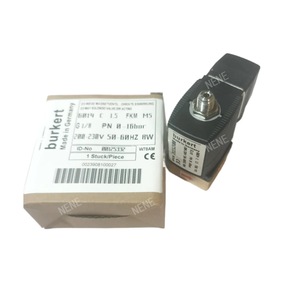 00134237 Электромагнитный клапан типа Burkert 6013 G1/8 DC24V, латунный корпус, уплотнение NC FKM
00134237 Электромагнитный клапан типа Burkert 6013 G1/8 DC24V, латунный корпус, уплотнение NC FKM