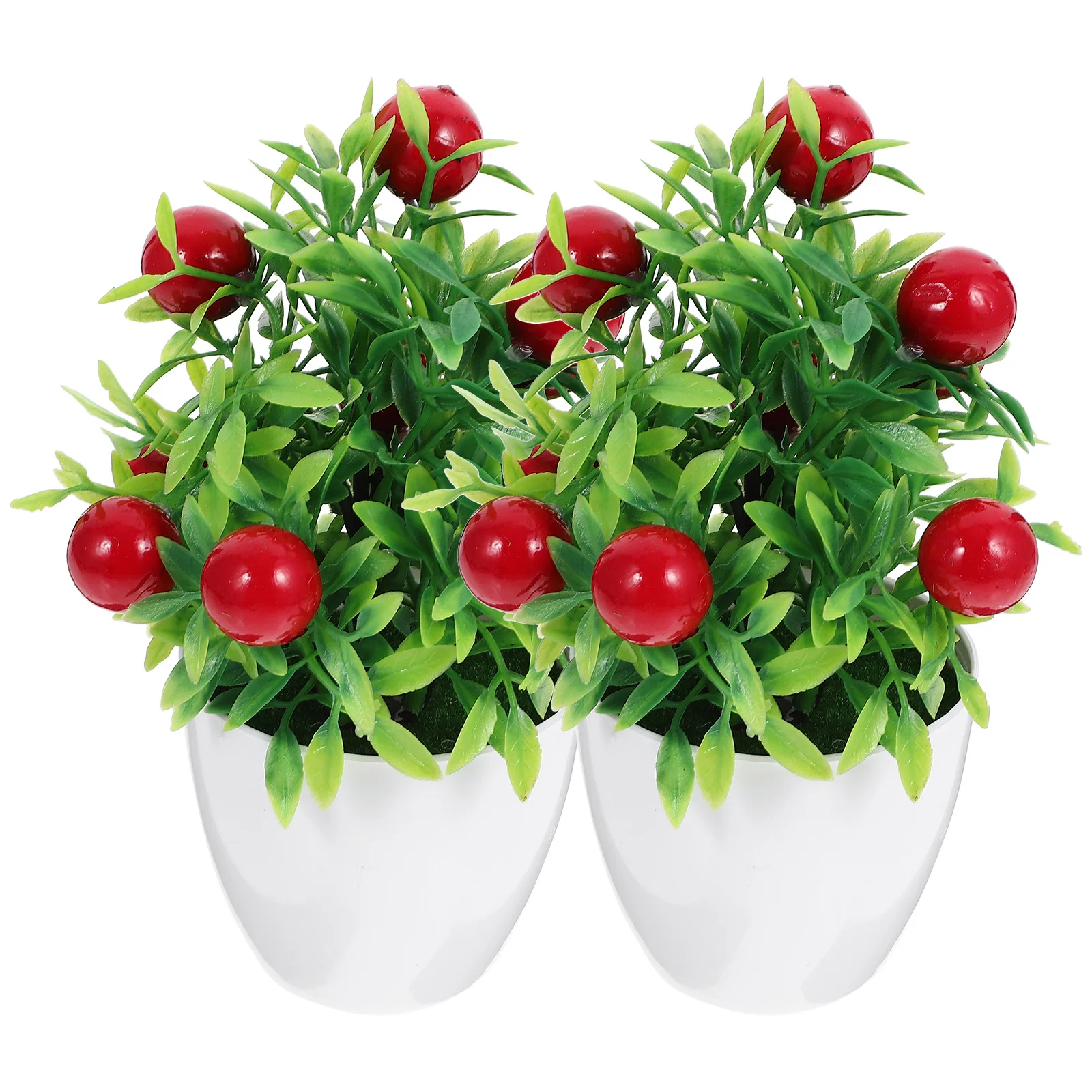 2Pcs Artificial Fruit Tree Bonsai Realistic Simulation Decor Multi-Functional Home Photography Props Easy Clean Small
2Pcs Artificial Fruit Tree Bonsai Realistic Simulation Decor Multi-Functional Home Photography Props Easy Clean Small