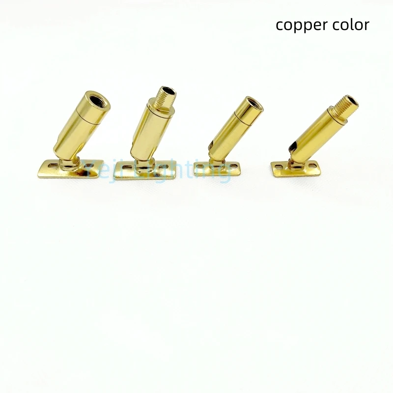 Copper Color Universal Head steering Head M10 Thread Adapter Vanity Light Wall Lamp Desk Lamp Lamp Base Lighting Accessories
Copper Color Universal Head steering Head M10 Thread Adapter Vanity Light Wall Lamp Desk Lamp Lamp Base Lighting Accessories
