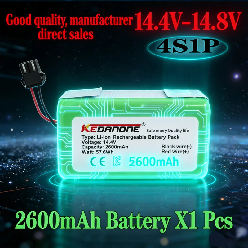 For Conga Excellence 14.4V lithium ion battery 950 990 1090 1092 1190 1790 1990 Robovac 11S 15C 30C Max NETBOT S14 S15
For Conga Excellence 14.4V lithium ion battery 950 990 1090 1092 1190 1790 1990 Robovac 11S 15C 30C Max NETBOT S14 S15