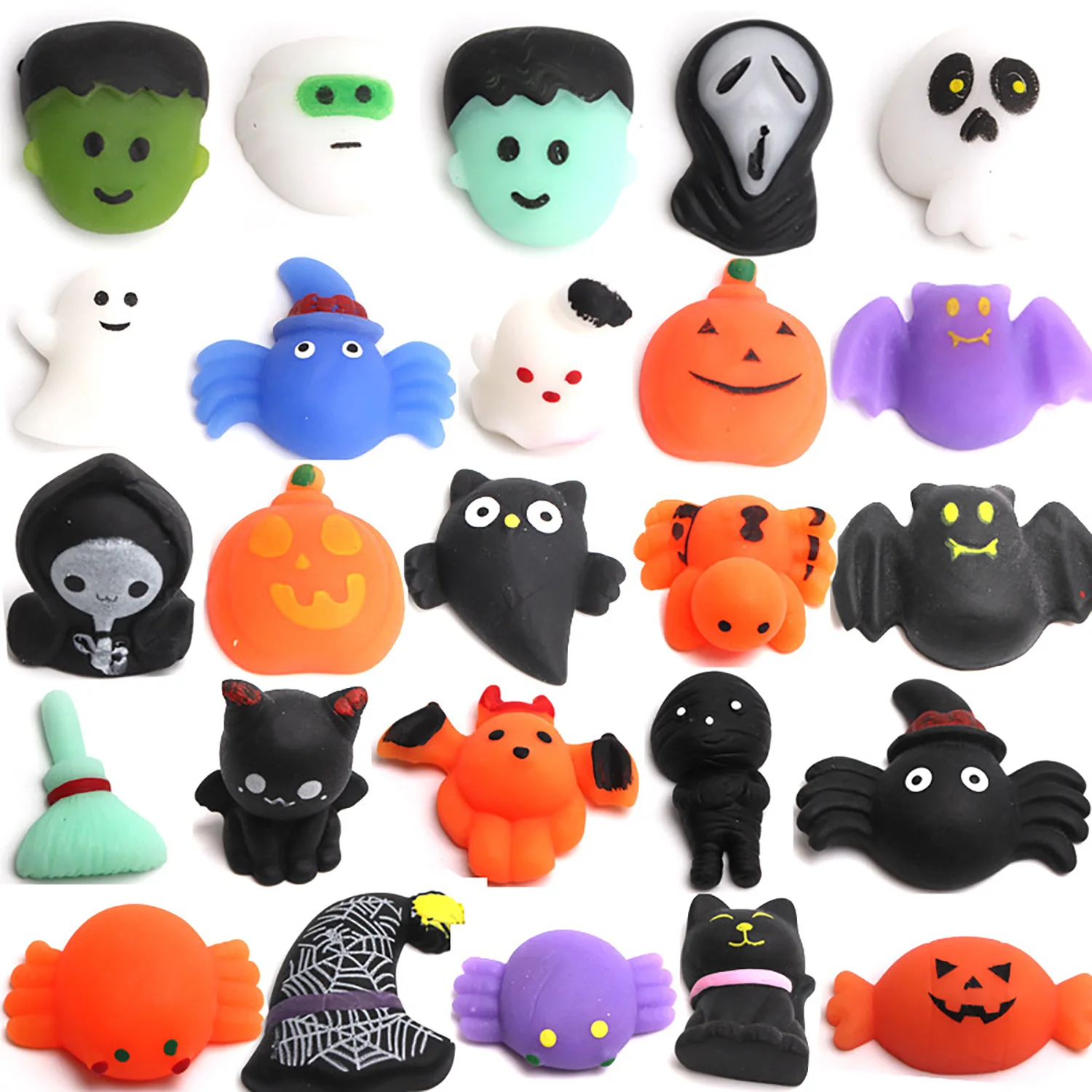 TPR Pinch Fun Stress Relieving Toy Halloween Stress Relieving Soft Bun Gift
TPR Pinch Fun Stress Relieving Toy Halloween Stress Relieving Soft Bun Gift