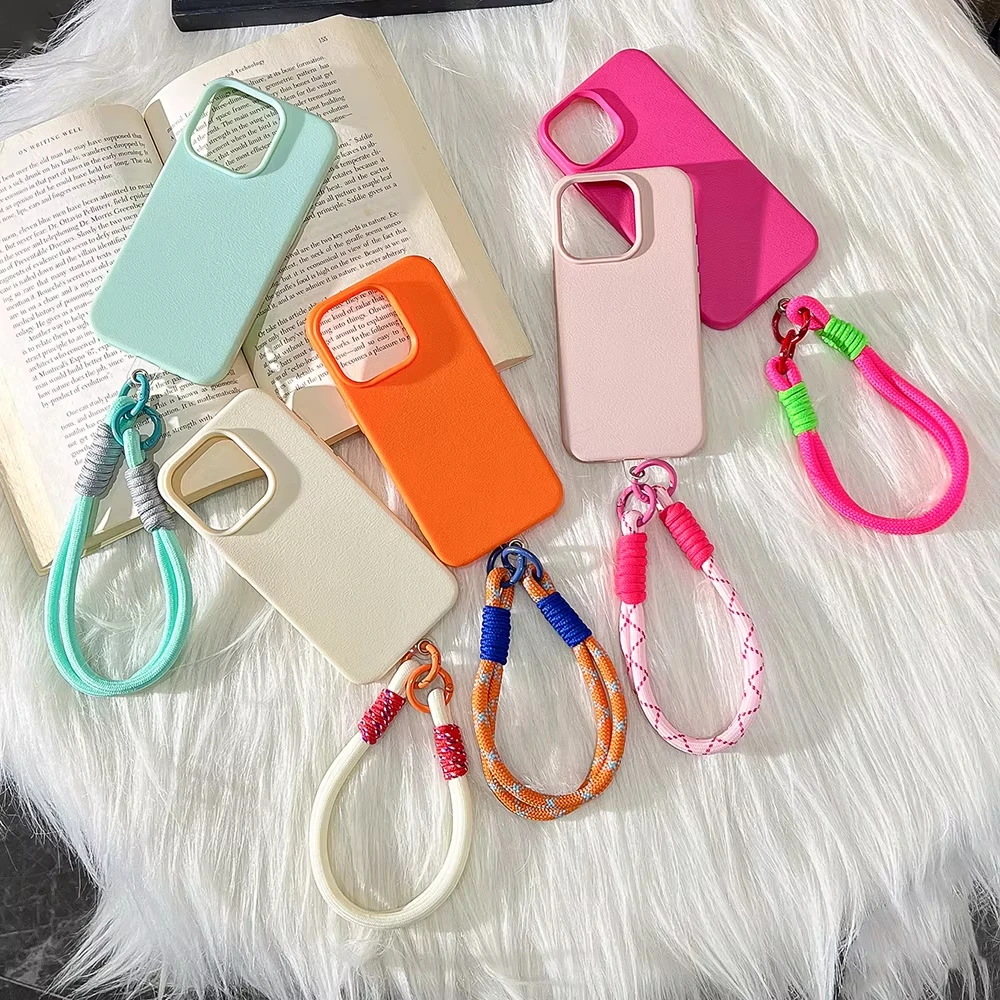 Cute Candy Soft Silicone Case For iPhone 13 Case iPhone 16 15 11 12 14 Pro Max With Wrist Strap Lens Protection Back Phone Cover
Cute Candy Soft Silicone Case For iPhone 13 Case iPhone 16 15 11 12 14 Pro Max With Wrist Strap Lens Protection Back Phone Cover