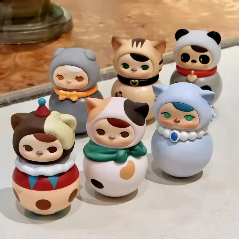 Genuine New Pucky Roly Poly Kitty Tumbler Series Blind Box Surprise Box Ornament Tumbler Desktop Toy Model Girl's Birthday Gift
Genuine New Pucky Roly Poly Kitty Tumbler Series Blind Box Surprise Box Ornament Tumbler Desktop Toy Model Girl's Birthday Gift