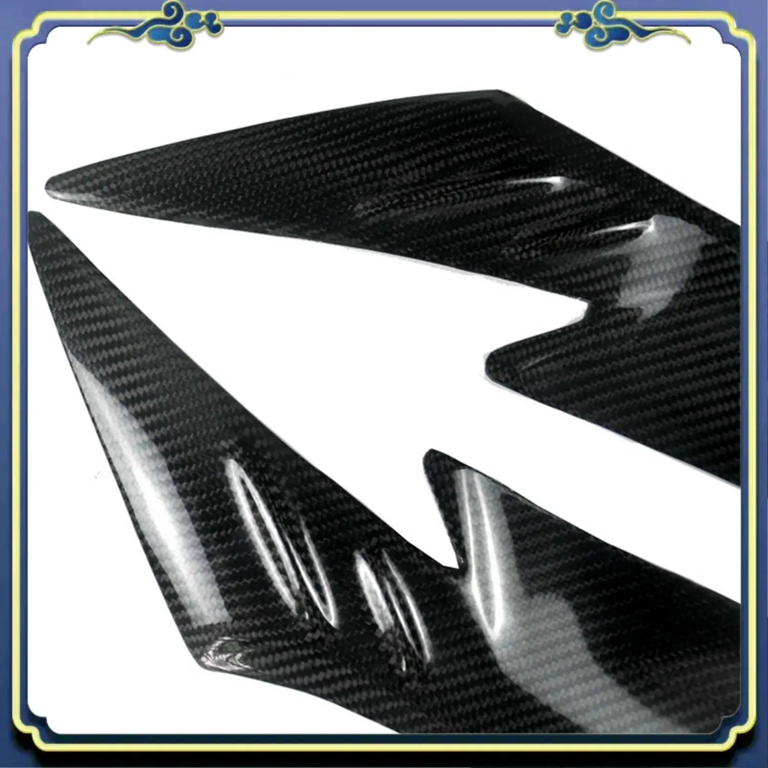 AU16-For Mazda CX-5 CX5 2013-2016 Carbon Fiber Front Headlights Eyebrow Lamp Eyelid Cover Sticker Trim
AU16-For Mazda CX-5 CX5 2013-2016 Carbon Fiber Front Headlights Eyebrow Lamp Eyelid Cover Sticker Trim
