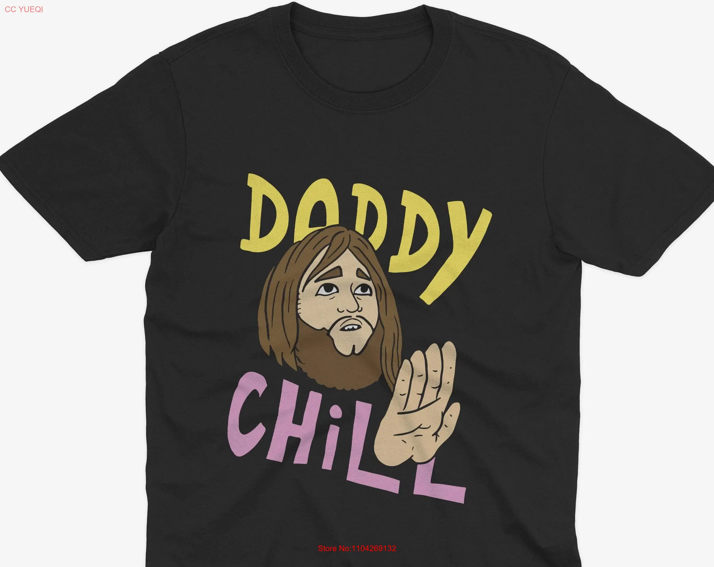 Daddy Chill Funny Meme T Shirt Trendy Pop Culture Bearded Guy Internet What The Hell Is Even That long or short sleeves
Daddy Chill Funny Meme T Shirt Trendy Pop Culture Bearded Guy Internet What The Hell Is Even That long or short sleeves