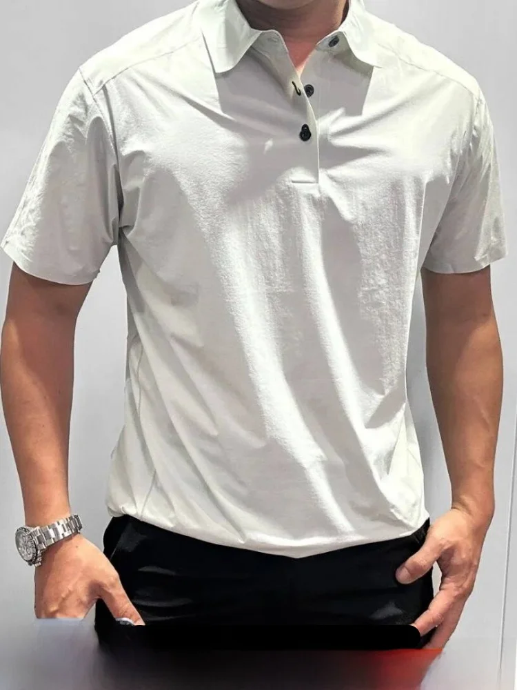 Seamless Sealed Glue Process Outdoor Shirt Men's Commuter Breathable Short Sleeve Flip Collar Nylon Spandex Blend Summer
Seamless Sealed Glue Process Outdoor Shirt Men's Commuter Breathable Short Sleeve Flip Collar Nylon Spandex Blend Summer