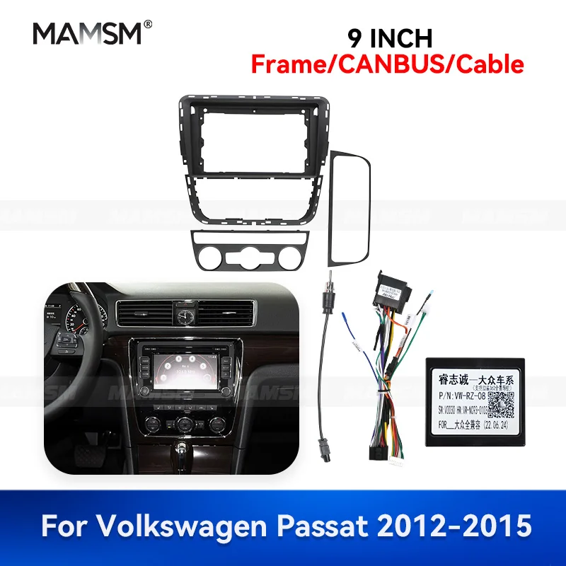 MAMSM 9-дюймовый для 2012-2015 VW Passat Android автомобильный радиоприемник стерео рамка GPS MP4 мультимедийный жгут проводов Canbus Box Kit
MAMSM 9-дюймовый для 2012-2015 VW Passat Android автомобильный радиоприемник стерео рамка GPS MP4 мультимедийный жгут проводов Canbus Box Kit