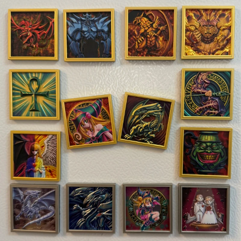 4.8Cm Diy Self Made Yu-Gi-Oh! Blue-Eyes White Dragon Dark Magician Refrigerator Magnet Ygo Black Magician Girl Gift Toys
4.8Cm Diy Self Made Yu-Gi-Oh! Blue-Eyes White Dragon Dark Magician Refrigerator Magnet Ygo Black Magician Girl Gift Toys
