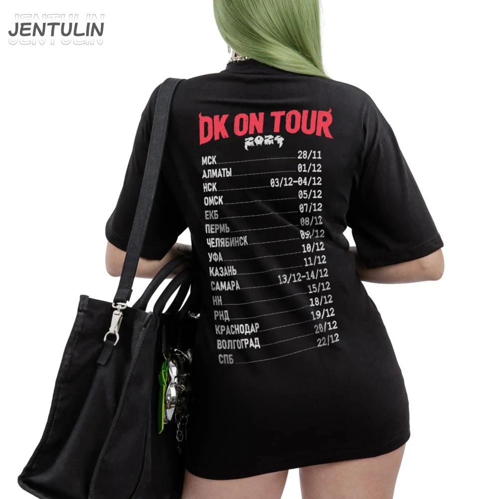 Harajuku Oversized Streetwear Men's Clothing DK ON TOUR Graphic Print Tshirt Cotton Hip Hop Aesthetic Short Sleeve Tops Goth Y2k
Harajuku Oversized Streetwear Men's Clothing DK ON TOUR Graphic Print Tshirt Cotton Hip Hop Aesthetic Short Sleeve Tops Goth Y2k
