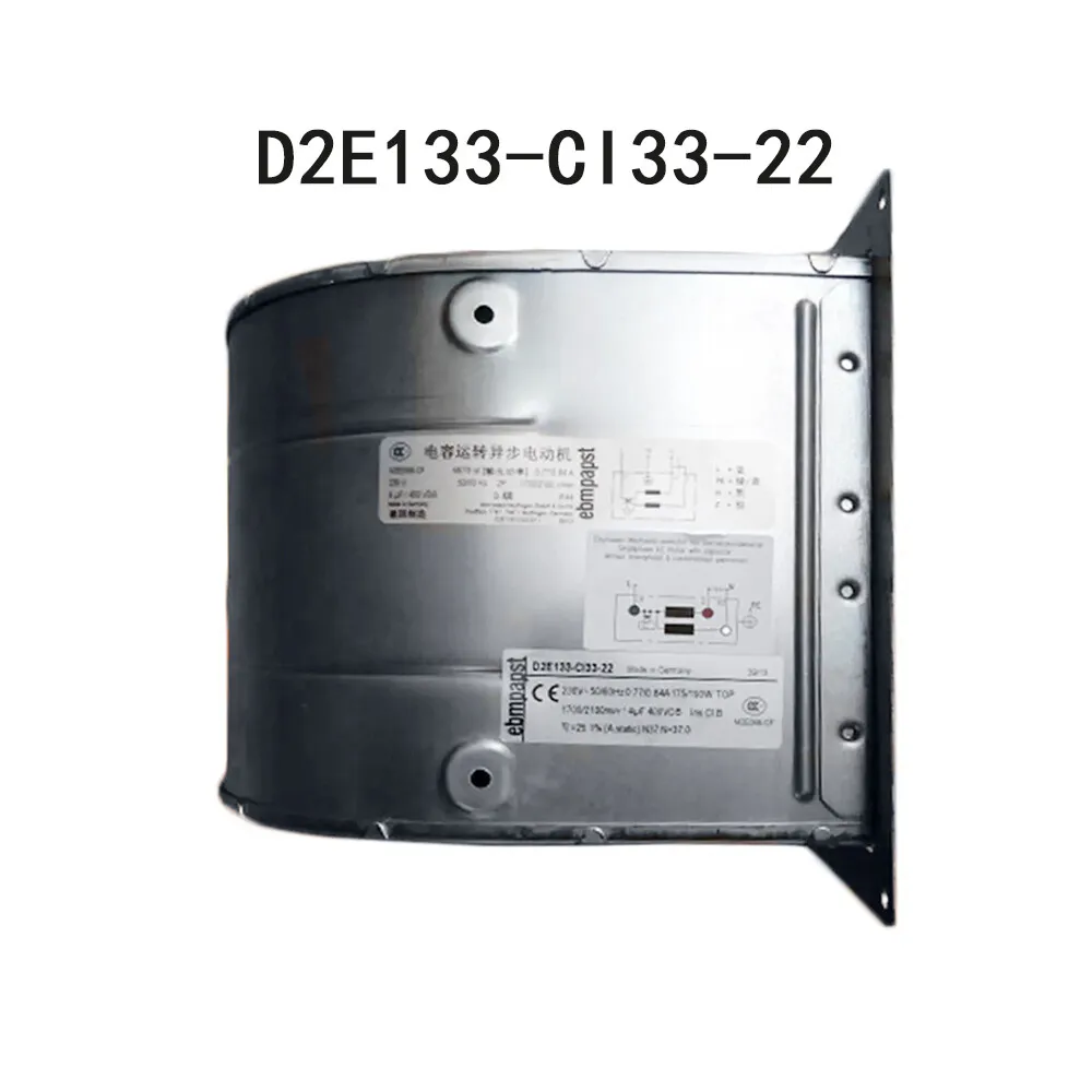 Для нового промышленного вентилятора Ebmpaps 230 В 190 Вт D2E133-CI33-22 φ 133 мм, полностью протестирован -
Для нового промышленного вентилятора Ebmpaps 230 В 190 Вт D2E133-CI33-22 φ 133 мм, полностью протестирован -