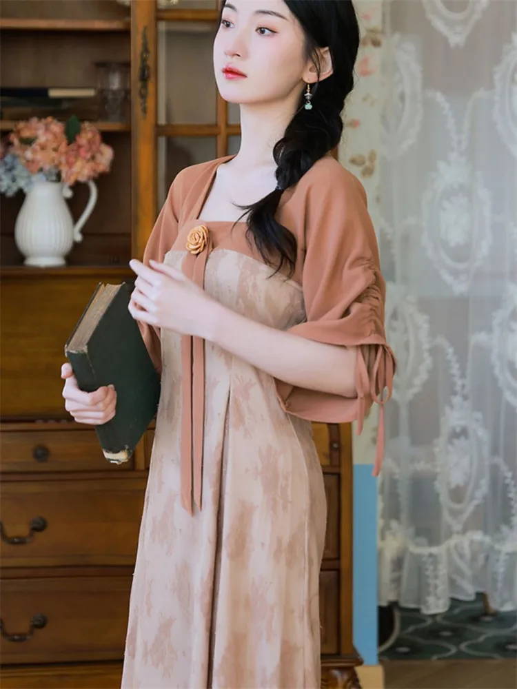Half Sleeve Women Vestidos Elegant Feminine Sweet Gentle Soft Lady High Waist Patchwork Fashion Summer Vintage Mori Girls Dress
Half Sleeve Women Vestidos Elegant Feminine Sweet Gentle Soft Lady High Waist Patchwork Fashion Summer Vintage Mori Girls Dress