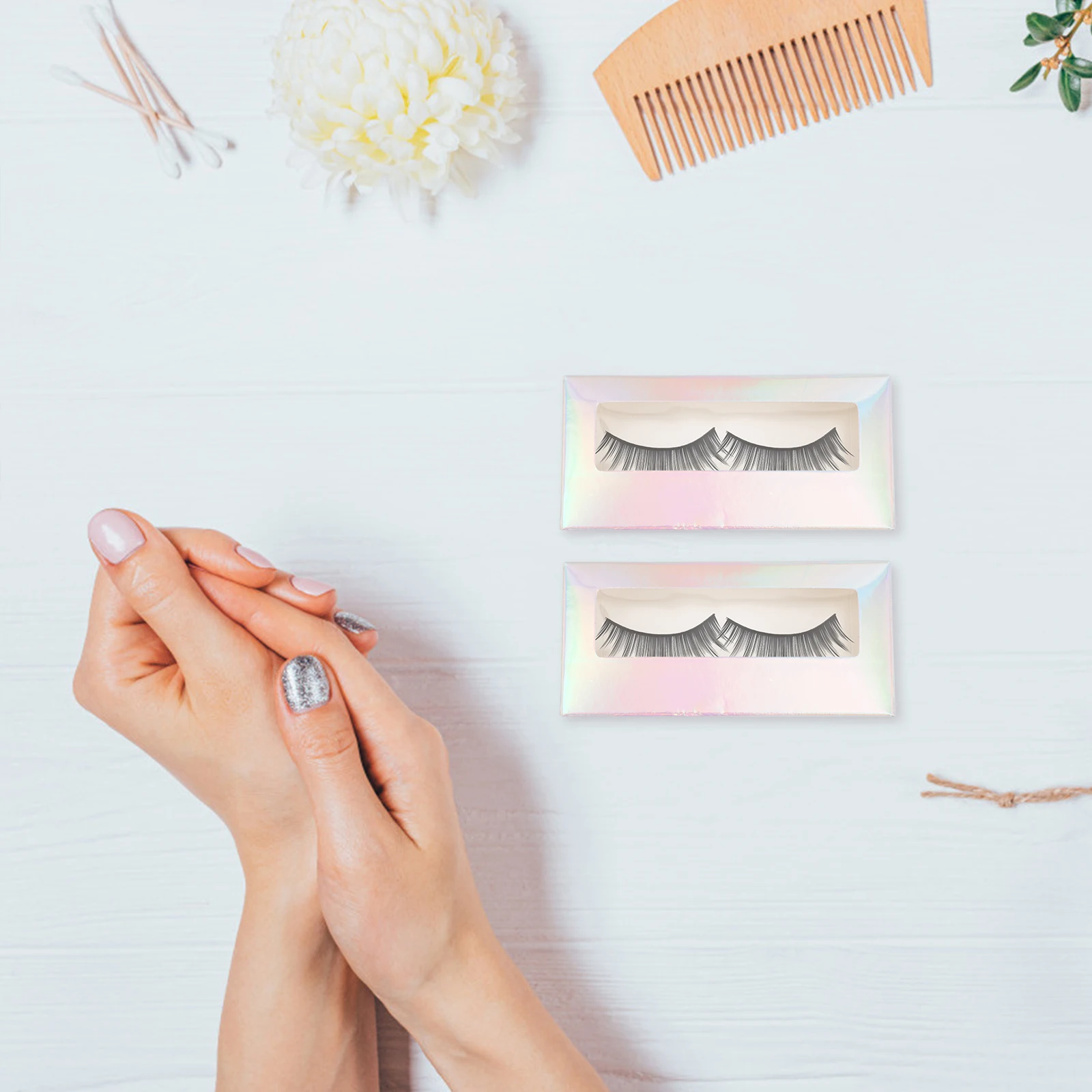 25 Pcs Eyelash Box False Lashes Storage ganizer Glitter Paper Travel Container Cases Makeup Accessories
25 Pcs Eyelash Box False Lashes Storage ganizer Glitter Paper Travel Container Cases Makeup Accessories