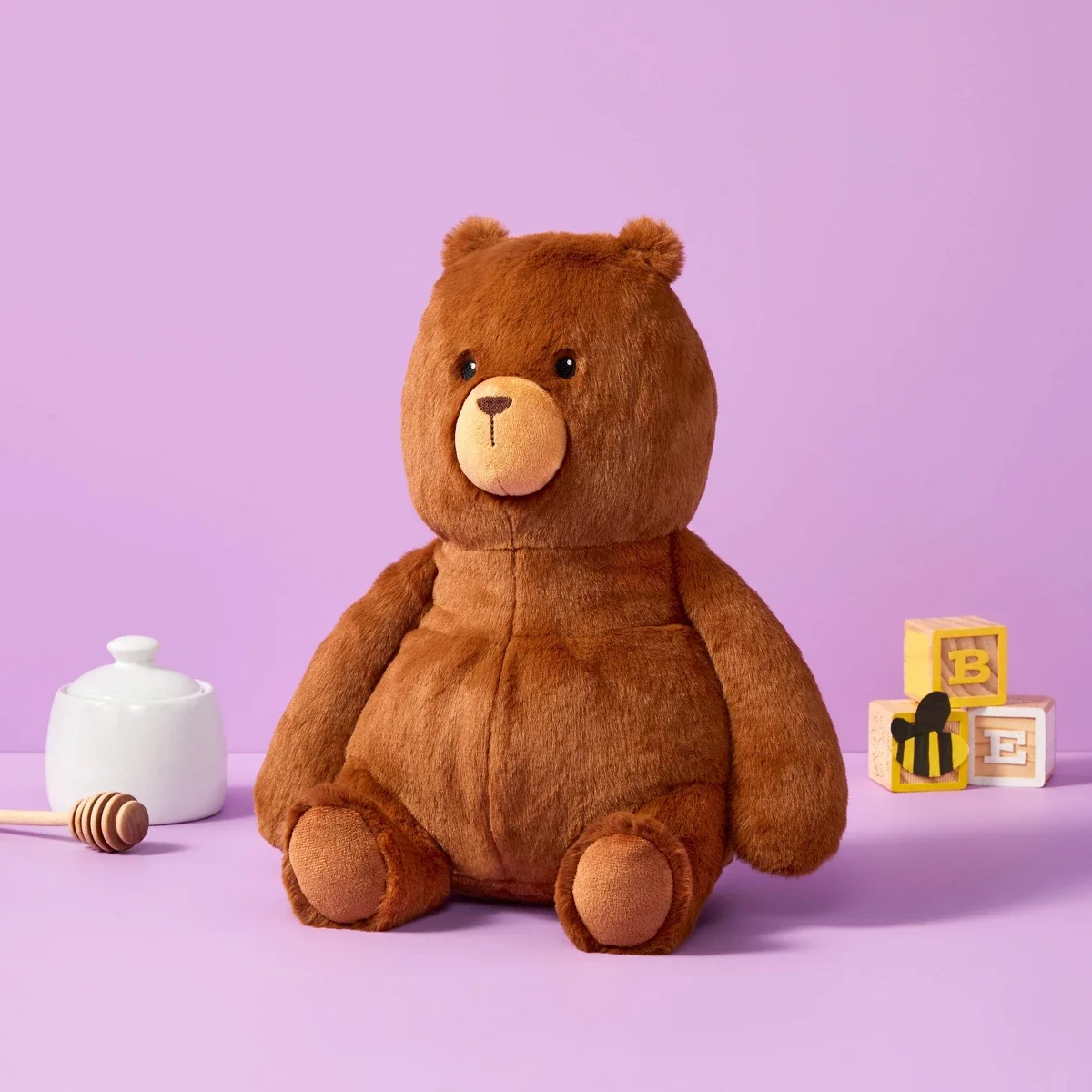 12'' Bear Stuffed Animal - Gigglescape: Sensory Development, Polyester Material, 12" Height
12'' Bear Stuffed Animal - Gigglescape: Sensory Development, Polyester Material, 12" Height
