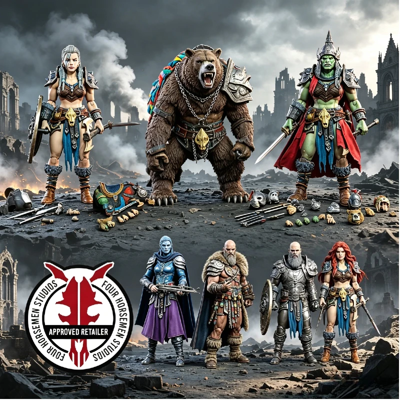 В НАЛИЧИИ: Оригинальная коллекционная фигурка Four Horsemen Studio Mythic Legions 1/12, 6 дюймов, подарочная коллекционная игрушка.
В НАЛИЧИИ: Оригинальная коллекционная фигурка Four Horsemen Studio Mythic Legions 1/12, 6 дюймов, подарочная коллекционная игрушка.