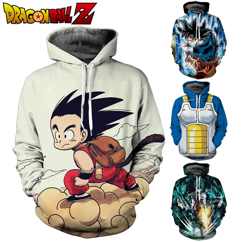 Dragon Ball Goku Hoodies for Children 100-160CM Animes 3D Prints Vegeta Hooded Sweatshirt Costumes Fall Winter Kids Sports Shirt
Dragon Ball Goku Hoodies for Children 100-160CM Animes 3D Prints Vegeta Hooded Sweatshirt Costumes Fall Winter Kids Sports Shirt