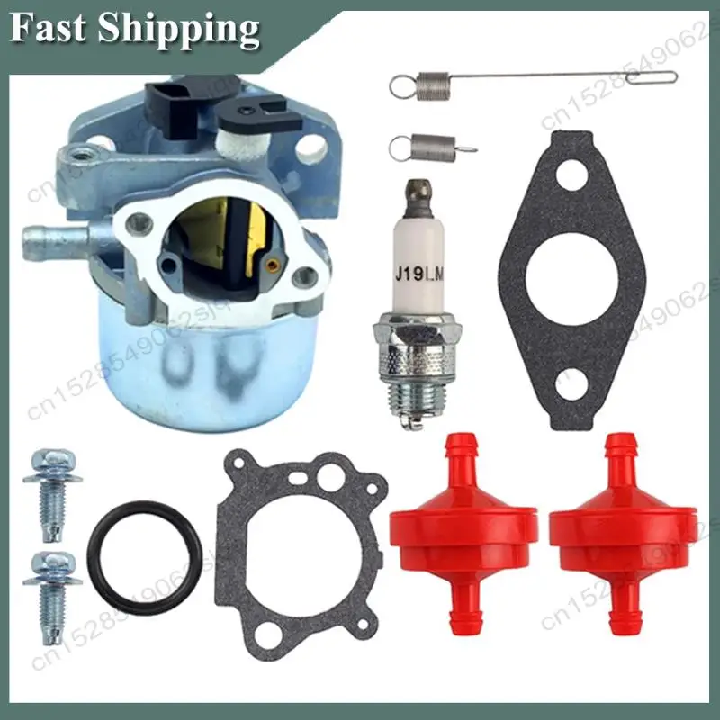 -ABKM 675 190Cc Carburetor Fuel Filter Spring Spark Plug Kit For Briggs & Stratton 6.25HP 6.75HP MRS Push Mower 675 190Cc
-ABKM 675 190Cc Carburetor Fuel Filter Spring Spark Plug Kit For Briggs & Stratton 6.25HP 6.75HP MRS Push Mower 675 190Cc