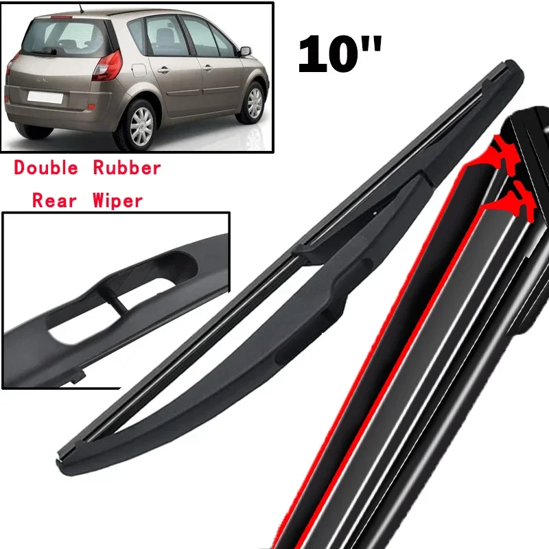Car Wiper 10" Rear Wiper Blade For Renault Scenic 2 II Grand Scenic 2 2003 - 2009 Windshield Windscreen Tailgate Window
Car Wiper 10" Rear Wiper Blade For Renault Scenic 2 II Grand Scenic 2 2003 - 2009 Windshield Windscreen Tailgate Window