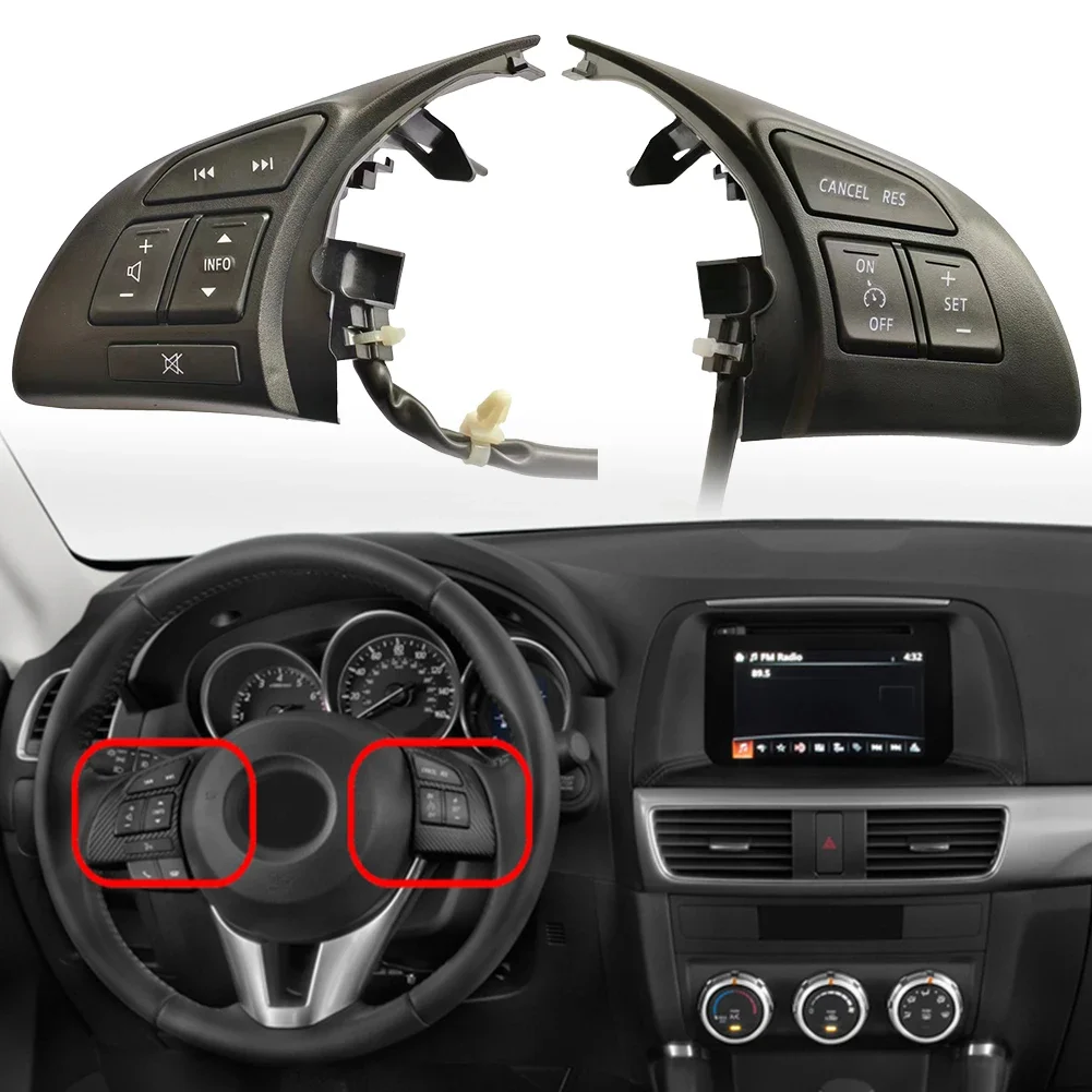 For Mazda 3 6 CX4 CX5 2016 Steering Wheel Radio Cruise Control Button Switch Black Direct Installation Car Accessories
For Mazda 3 6 CX4 CX5 2016 Steering Wheel Radio Cruise Control Button Switch Black Direct Installation Car Accessories