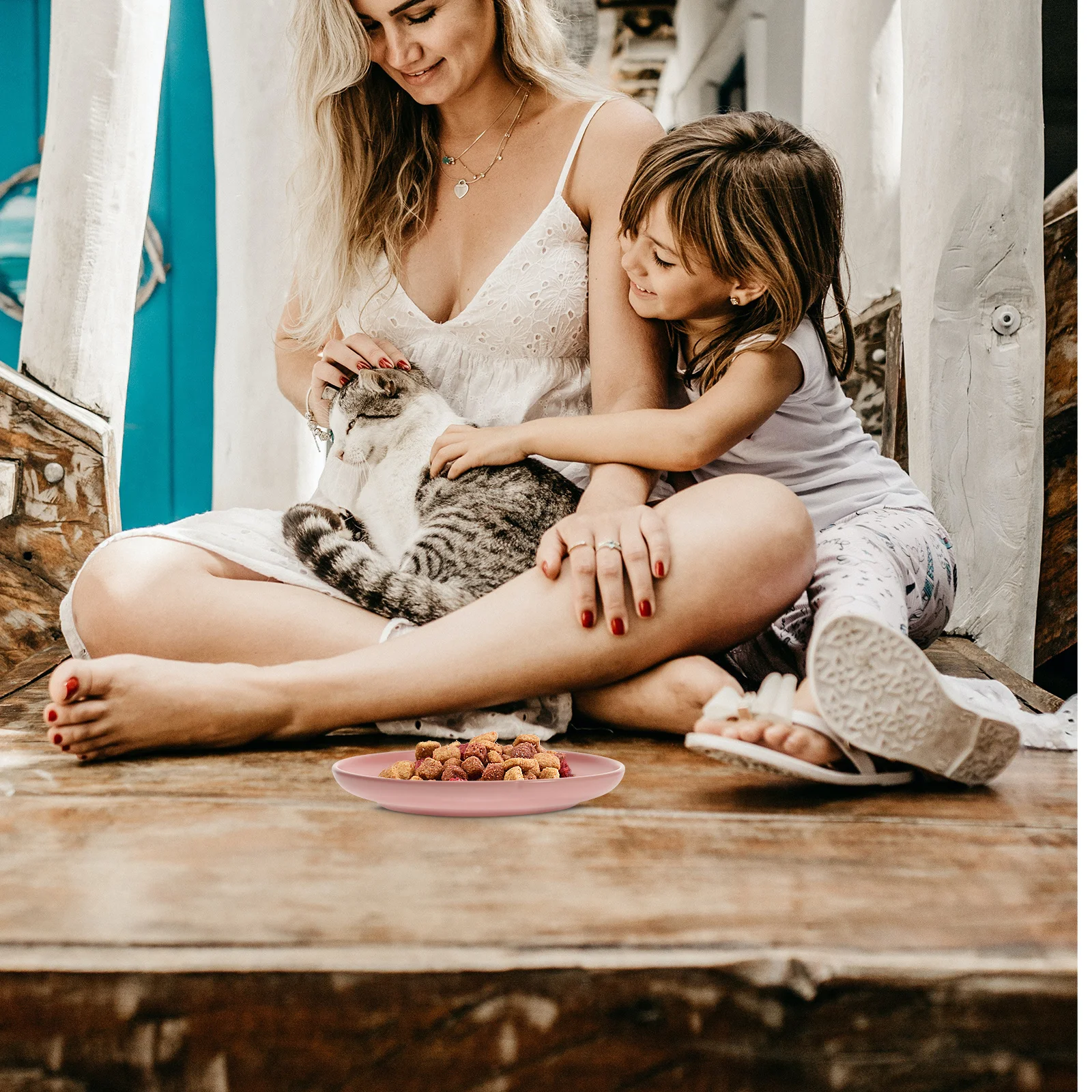 Household Cat Bowl Ceramic Large Durable Double Use Feeder Indoor Kitten Feeding Dish Pet Food Serving Bowl Cat Food Dish
Household Cat Bowl Ceramic Large Durable Double Use Feeder Indoor Kitten Feeding Dish Pet Food Serving Bowl Cat Food Dish