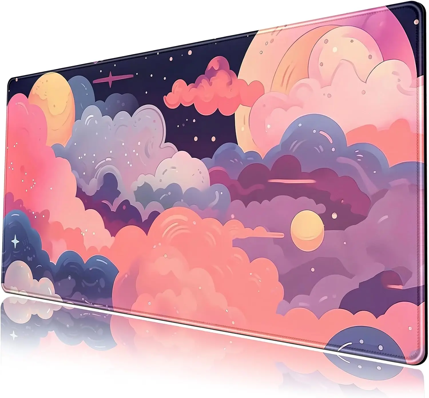 Cute Kawaii Clouds Pink Purple Anime XXL Large Mouse Pad Big Desk Gaming Mousepad Cute Desk Decor Accessories 31.5''X 11.8'' In
Cute Kawaii Clouds Pink Purple Anime XXL Large Mouse Pad Big Desk Gaming Mousepad Cute Desk Decor Accessories 31.5''X 11.8'' In