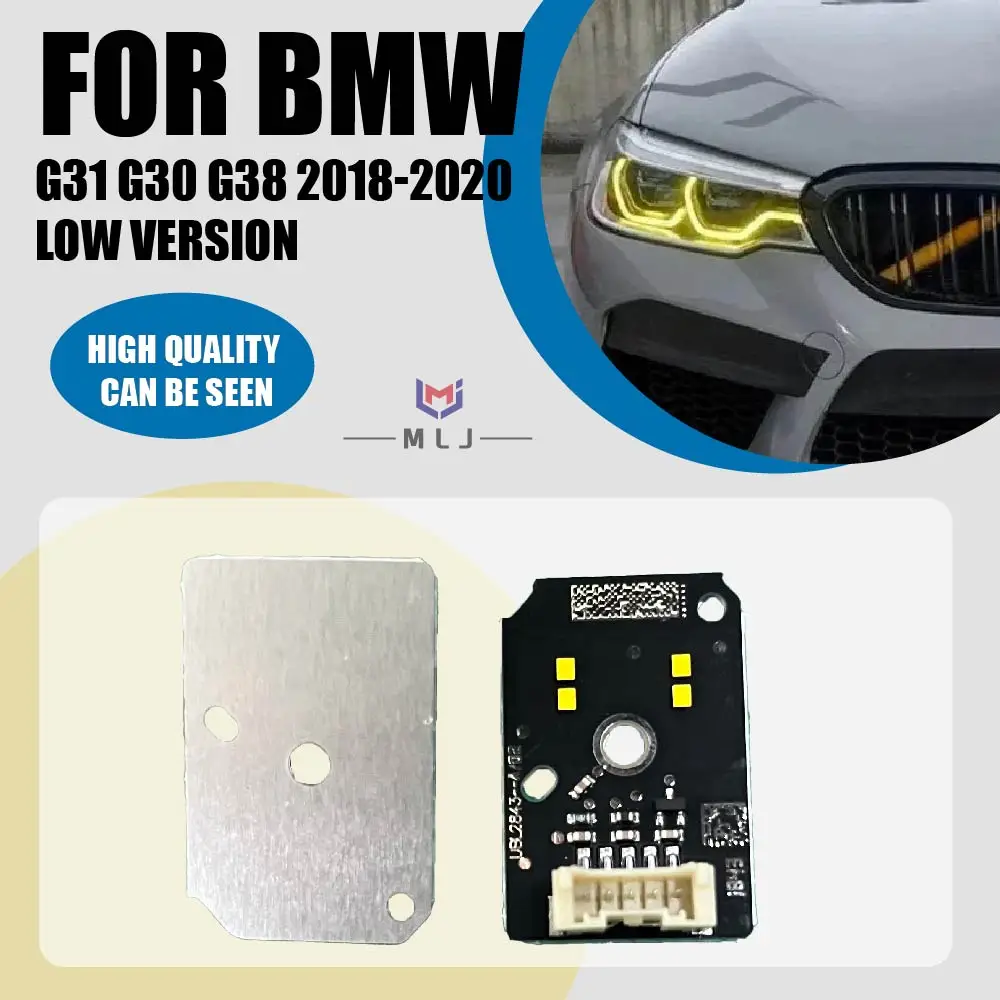 63117214934 Headlight DRL LED Board Angel Eye Ring Lemon Yellow Color For BMW G31 G30 G38 2018 2019 2020 Low Version
63117214934 Headlight DRL LED Board Angel Eye Ring Lemon Yellow Color For BMW G31 G30 G38 2018 2019 2020 Low Version