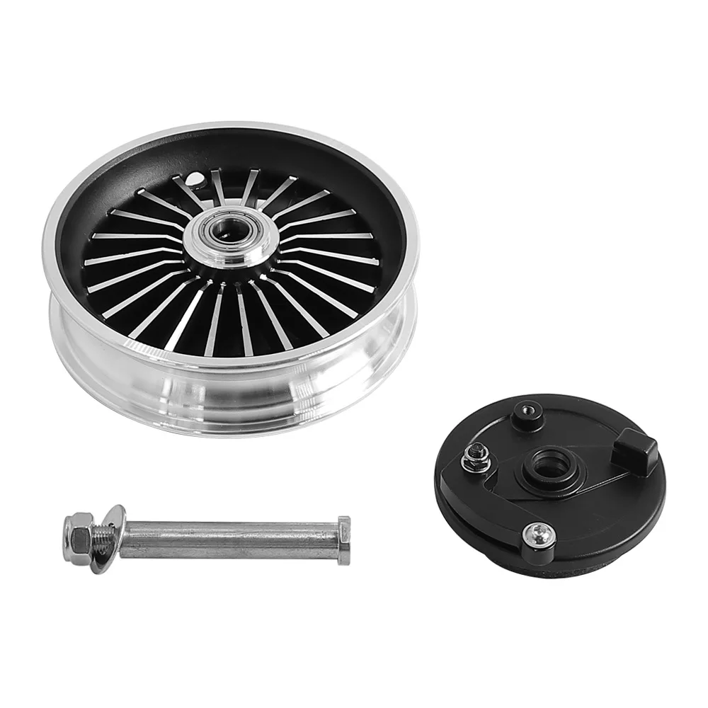 Front Wheel Hub Drum Brake with Axle Sleeve Assembly - Compatible with INOKIM OX/QUICK 4 Scooter Front Wheel Component
Front Wheel Hub Drum Brake with Axle Sleeve Assembly - Compatible with INOKIM OX/QUICK 4 Scooter Front Wheel Component