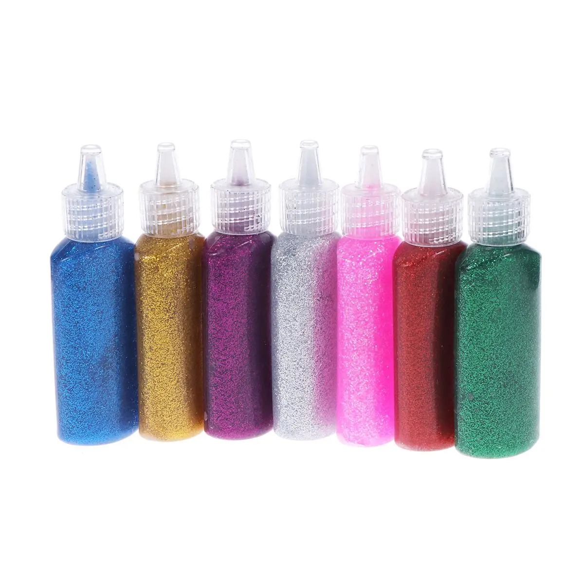 7 Pcs Glitter Glue Set Children Painting Tools for DIY Wooden Crafts Paper Cutting Artificial Flowers (Red/Gold/Blue/Purple/Gree
7 Pcs Glitter Glue Set Children Painting Tools for DIY Wooden Crafts Paper Cutting Artificial Flowers (Red/Gold/Blue/Purple/Gree