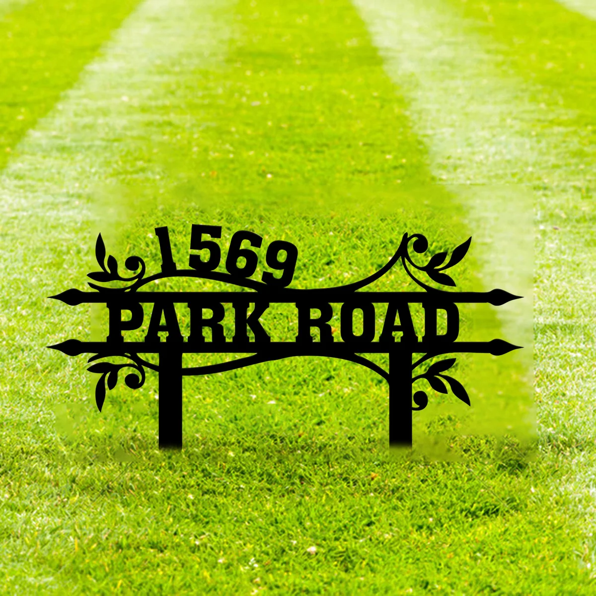 Custom Personalized Garden Metal Sign, Metal House Number Sign,Metal Address Sign, Stake Address Sign, Outdoor Metal Sign
Custom Personalized Garden Metal Sign, Metal House Number Sign,Metal Address Sign, Stake Address Sign, Outdoor Metal Sign