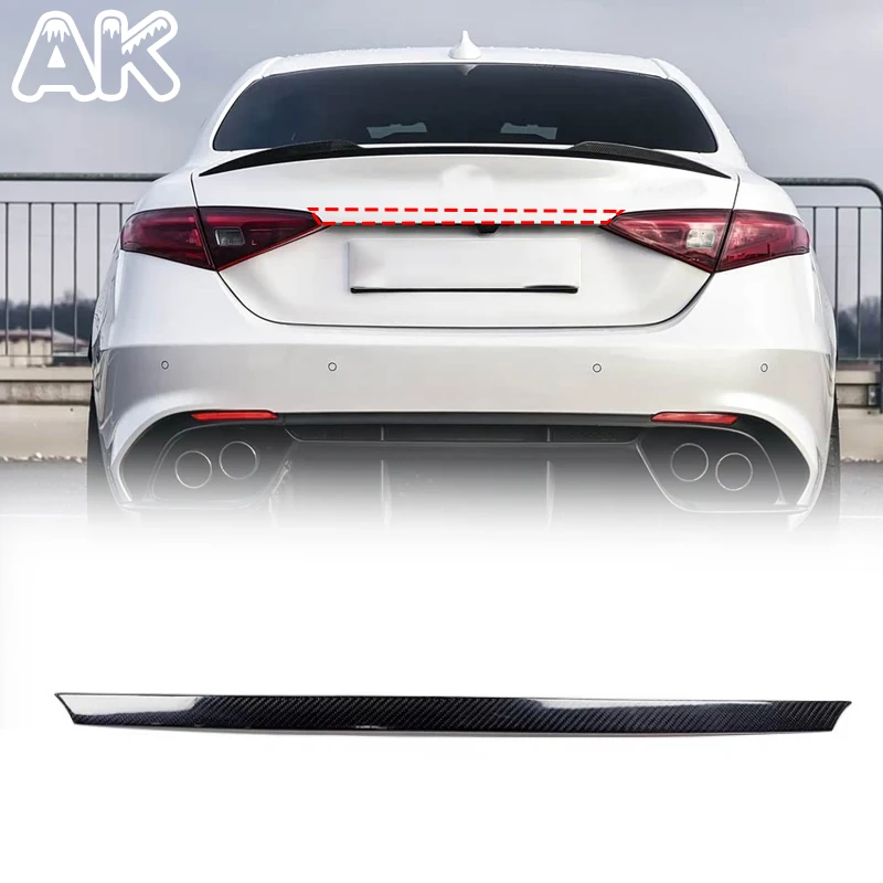 For Alfa Romeo Giulia 2017-2025 Real Carbon Fiber Car Exterior Rear Tailgate Trim Strip Decoration Car Exterior Accessories
For Alfa Romeo Giulia 2017-2025 Real Carbon Fiber Car Exterior Rear Tailgate Trim Strip Decoration Car Exterior Accessories