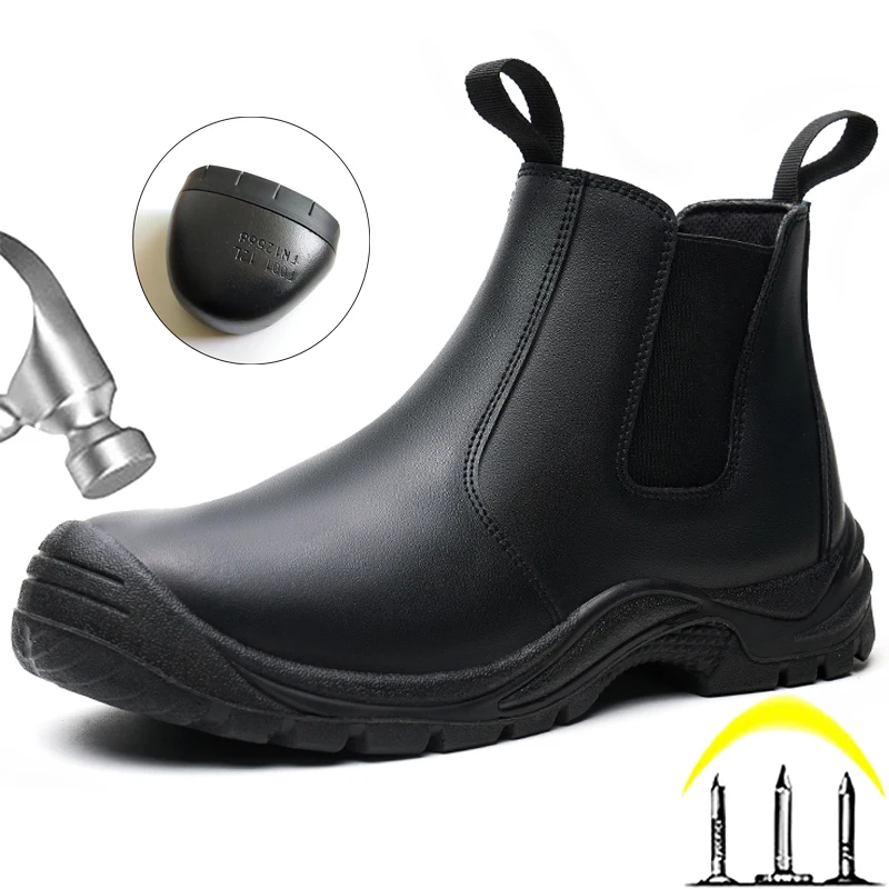 S3 Work Safety Shoes Anti static, waterproof, and oil resistant Work Boots Puncture-Proof Indestructible shoes Protection Boots
S3 Work Safety Shoes Anti static, waterproof, and oil resistant Work Boots Puncture-Proof Indestructible shoes Protection Boots