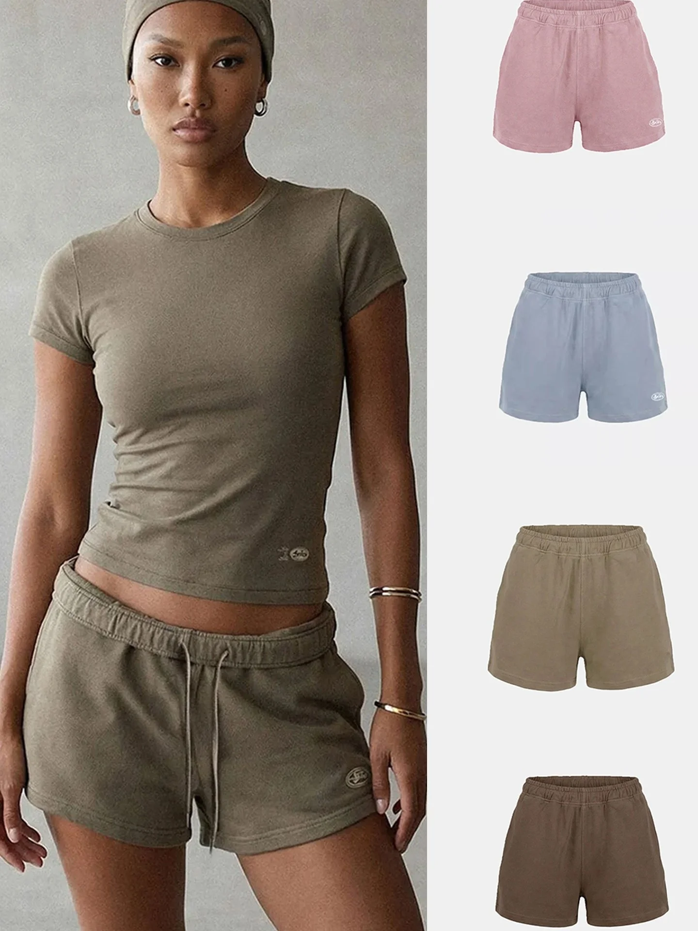Trendy American Retro Hot Girl Style Elastic Waist Drawstring Shorts Women Summer Slim Fit Casual Pants Ladies Premium Fashion
Trendy American Retro Hot Girl Style Elastic Waist Drawstring Shorts Women Summer Slim Fit Casual Pants Ladies Premium Fashion