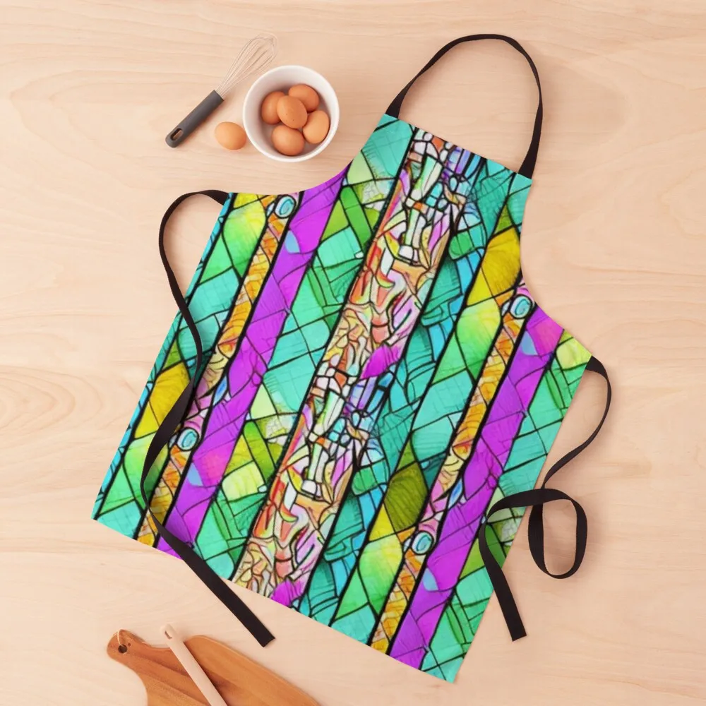 Rainbow Stained Glass Apron Chef Accessory cookings for women japanese woman cleanings Apron
Rainbow Stained Glass Apron Chef Accessory cookings for women japanese woman cleanings Apron