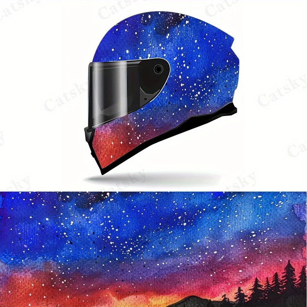 Наклейка на шлем с градиентом звездного неба — прочная графическая наклейка для гонок на мотоциклах из ПВХ, романтический элемент звездного неба, поэтический подарок для
Наклейка на шлем с градиентом звездного неба — прочная графическая наклейка для гонок на мотоциклах из ПВХ, романтический элемент звездного неба, поэтический подарок для