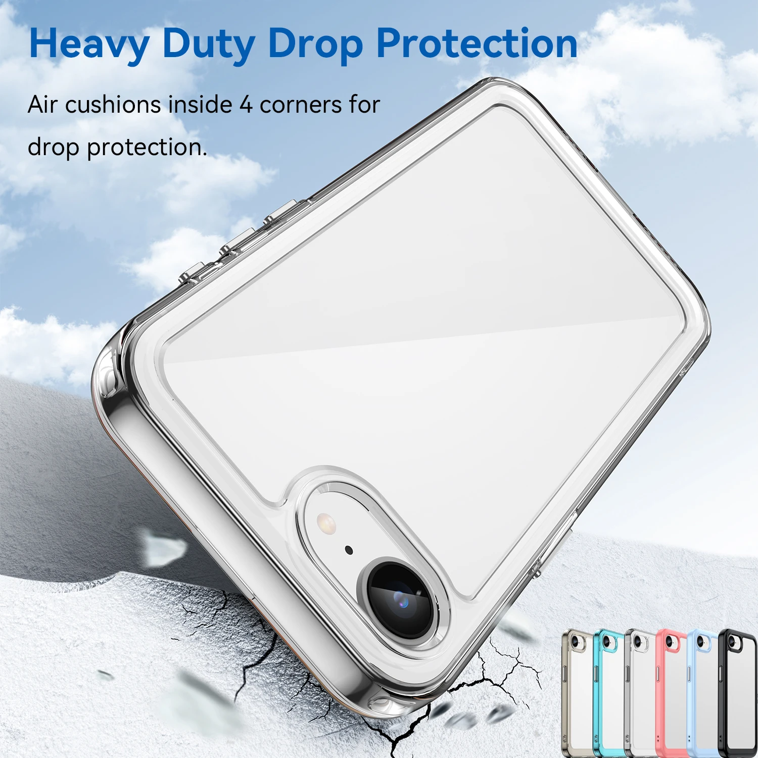 For iPhone 16e Case Luxury Silicone Bumper TPU Transparent Shockproof Protector Cover For iPhone 16 e Case For iPhone 16e Cover
For iPhone 16e Case Luxury Silicone Bumper TPU Transparent Shockproof Protector Cover For iPhone 16 e Case For iPhone 16e Cover