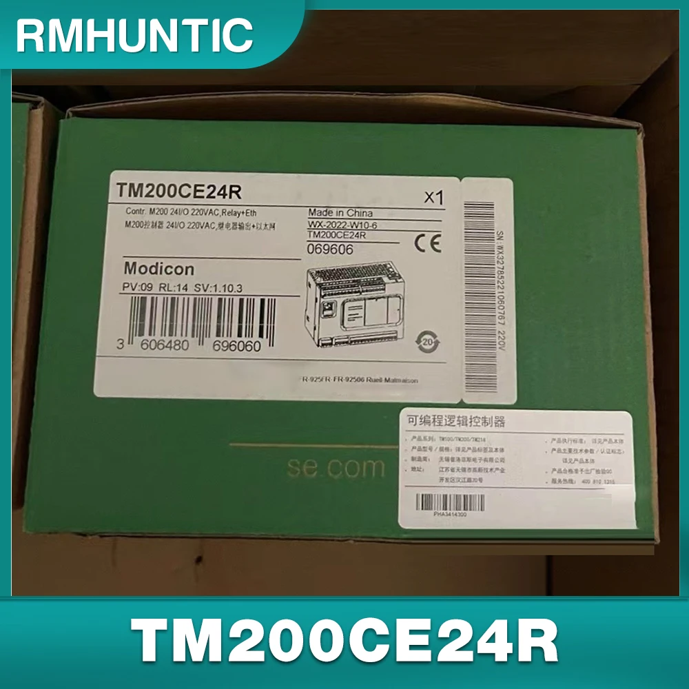 Программируемый логический контроллер TM200CE24R для Schneider все-в-одном M200
Программируемый логический контроллер TM200CE24R для Schneider все-в-одном M200