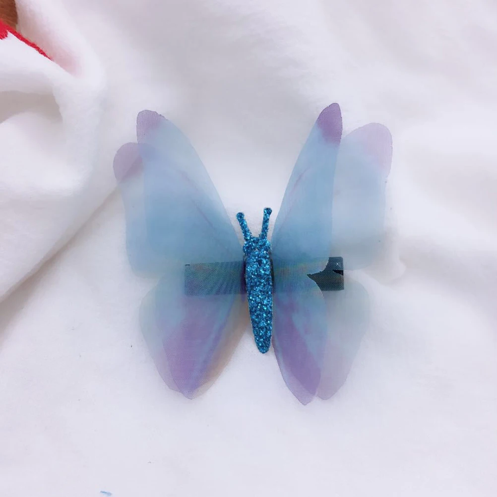 16pcs Colorful Net Butterfly Hair Clips Fashion Accessories for Girls Delicate Bobby Pins Headdress Thin Hairpins
16pcs Colorful Net Butterfly Hair Clips Fashion Accessories for Girls Delicate Bobby Pins Headdress Thin Hairpins