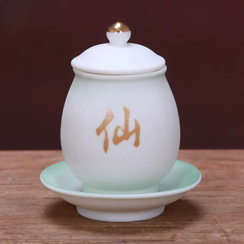 DSA Ceramic Lotus Buddha Lucky Jinbao Holy Water Cup Supply Cup Ceramic Buddha Utensils Buddha Front Water Purification Cup
DSA Ceramic Lotus Buddha Lucky Jinbao Holy Water Cup Supply Cup Ceramic Buddha Utensils Buddha Front Water Purification Cup