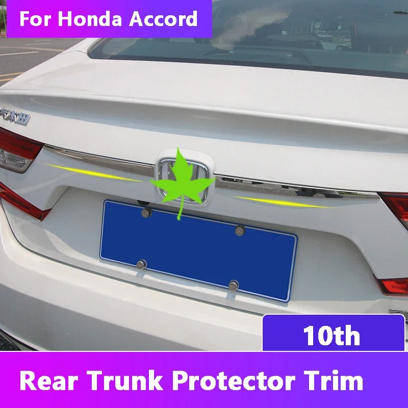 For Honda Accord 10th X 2018-2020 2021 2022 Stainless Car Rear Trunk Protector Trim Cover Tail Box Door Logo Lid Sequin sticker
For Honda Accord 10th X 2018-2020 2021 2022 Stainless Car Rear Trunk Protector Trim Cover Tail Box Door Logo Lid Sequin sticker