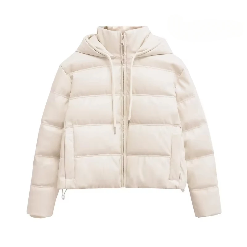 TRAFZR Hooded Coat for Women New in Outerwears Elegant Luxury Women's Coat Warm Woman Winter Coats Solid Leather Snow Parka
TRAFZR Hooded Coat for Women New in Outerwears Elegant Luxury Women's Coat Warm Woman Winter Coats Solid Leather Snow Parka