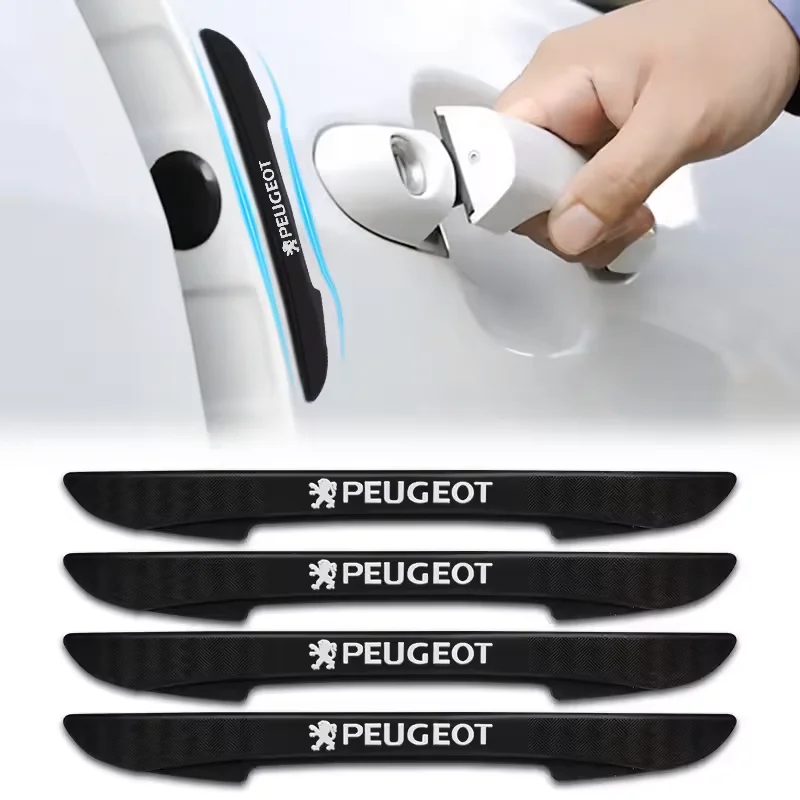 For Peugeot 208 3008 508 607 106 406 407 307 206 8 2008 207 107 Car Logo Anti-Collision Strip Auto Door Bumper Protector 4Pcs
For Peugeot 208 3008 508 607 106 406 407 307 206 8 2008 207 107 Car Logo Anti-Collision Strip Auto Door Bumper Protector 4Pcs